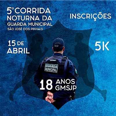 5a Corrida da guarda municipal de sao jose dos pinhais.